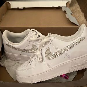 Adult Size Swarovski Custom Air Forces